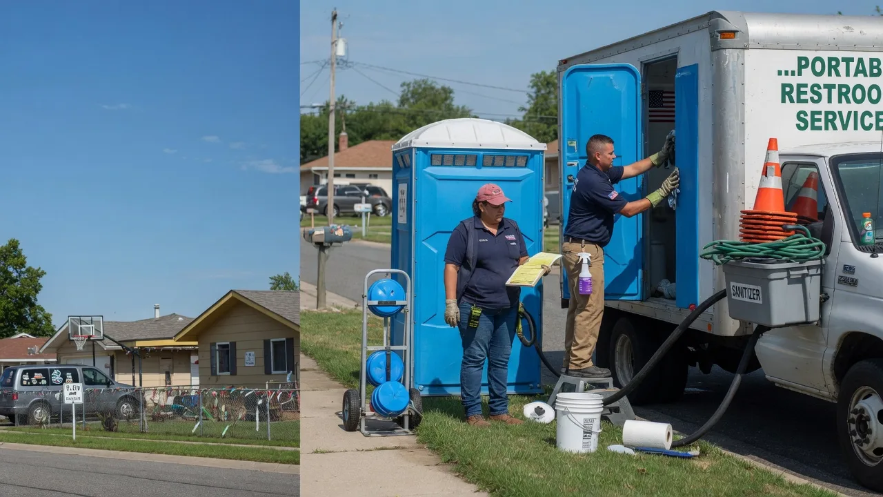 Portable Toilet Rental in The Plains, OH near me